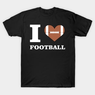 I Love American Football T-Shirt